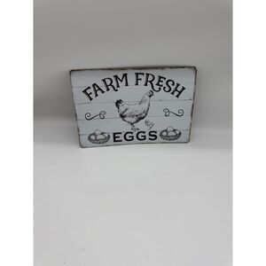 Metal Tin Sign - Rustic Farmhouse